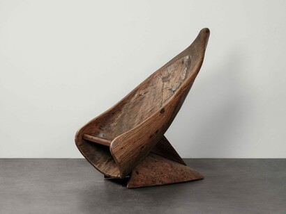 José Zanine Caldas, I learned wood has two lives, exhibition view. Courtesy of Carpenters Workshop Gallery 