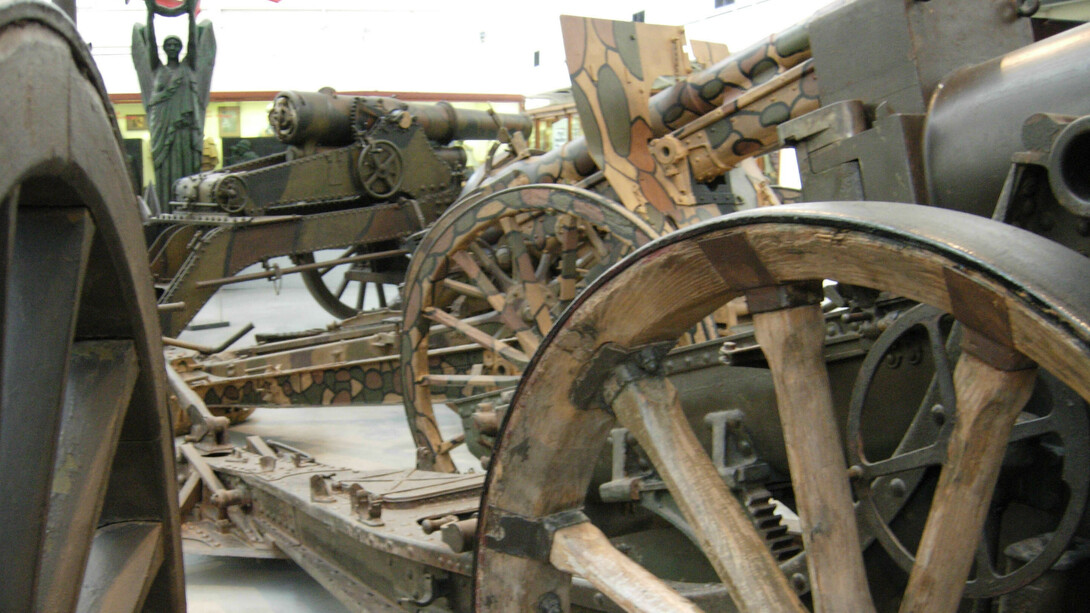 The 14-18 Gallery. Courtesy of Royal Army and Military History Museum