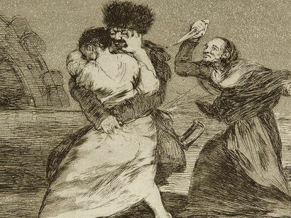 Violência contra a mulher ao longo da história: gravura de Francisco de Goya