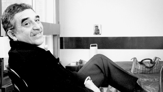 El literato colombiano Gabriel García Márquez