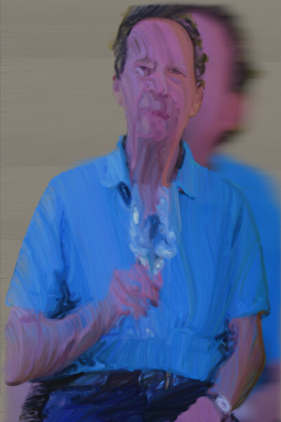 Clive McCarthy, A portrait of Paul. Courtesy of Anglim/Trimble Gallery