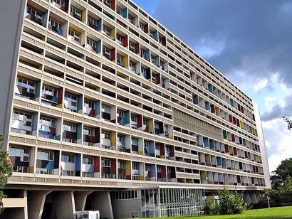 A Unité d'habitation de Marselha foi construida entre 1947 e 1952