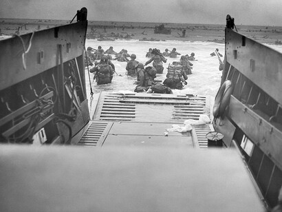 Momenti catturati dallo sbarco in Normandia del 6 giugno 1944 (Nationaal Archief)