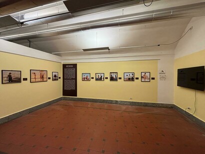 Jack Vettriano, veduta della mostra. Cortesia di CLP