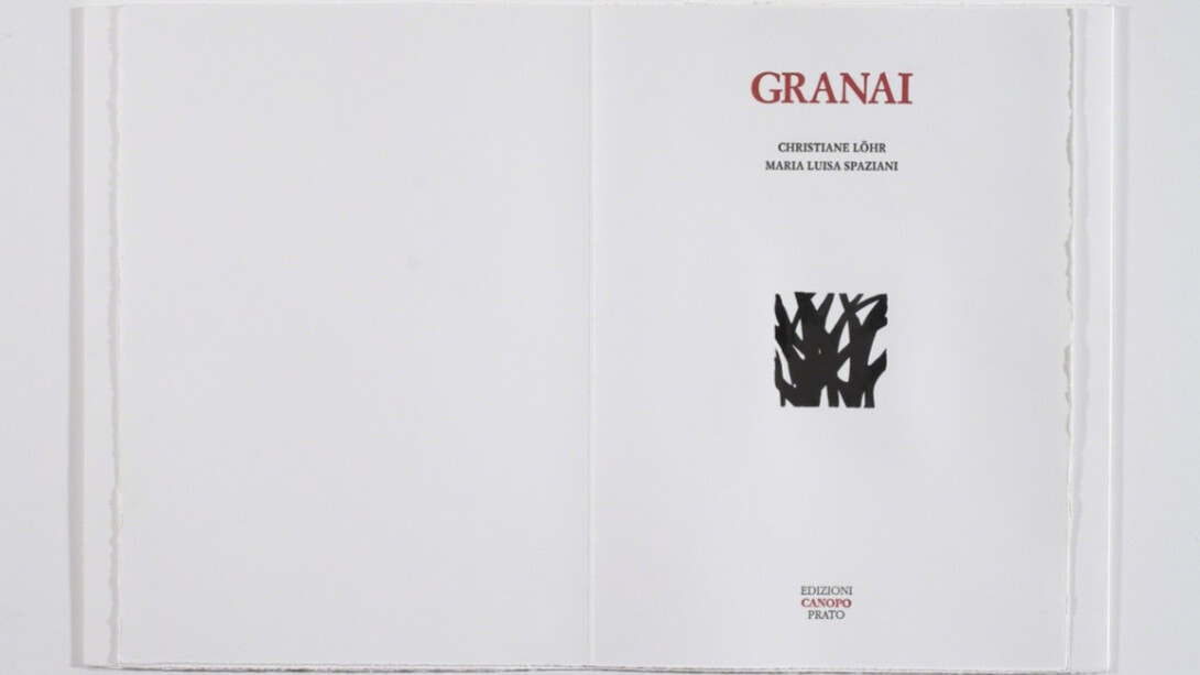 Artist Books by Edizioni Canopo. Courtesy of Jason McCoy Gallery