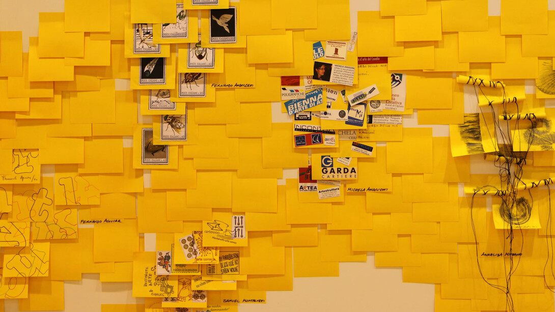 Immagine allestimento, Generaction. Un post-it per le generazioni