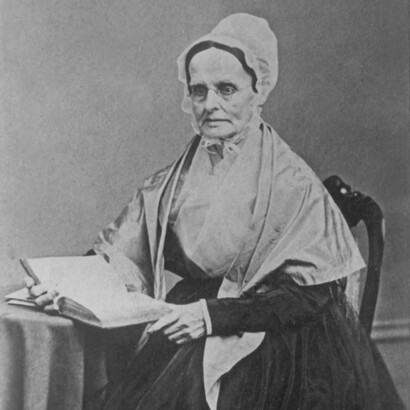 Lucretia Mott, abolicionista y defensora de los derechos de la mujer que pasó a la historia por participar en la organización de la Convención de Seneca Falls