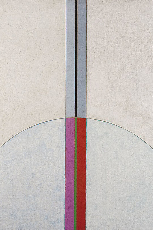 Eugenio Carmi, Infinito, detail, 1992, acrilici su juta, 100 x 100 cm