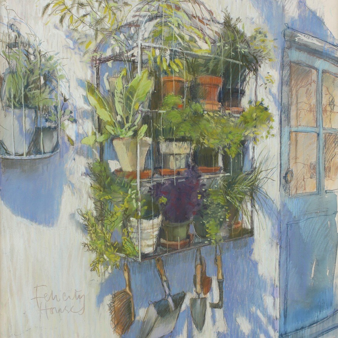 Felicity House, Kitchen herb garden