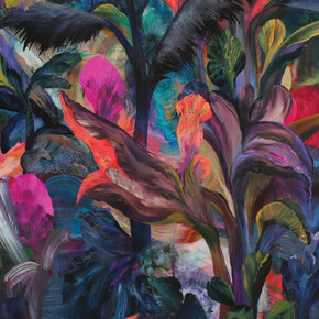 Orlanda Broom, Make Not A Bond (detail), oil on canvas, 100 x 100 cm 