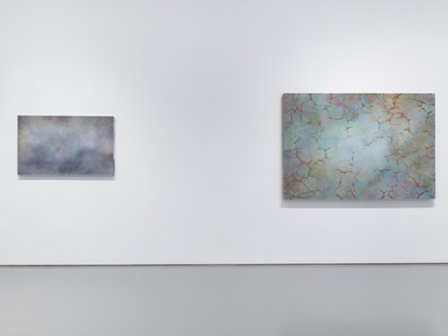 Emil Lukas, Infinite edge, exhibition view. Courtesy of Sperone Westwater
