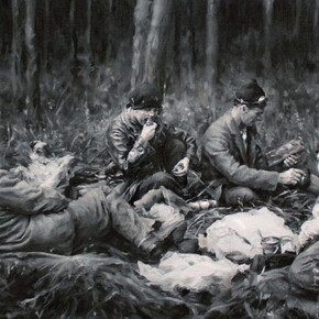 Words that transform, vibrate and glow. Courtesy of Charlie Smith London 