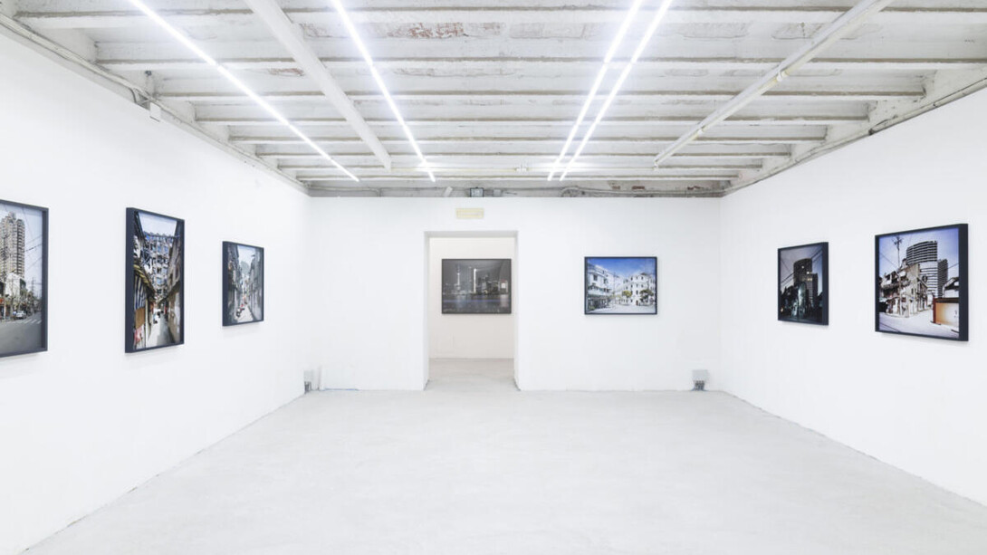 Gabriele Basilico, Shanghai, exhibition view. Courtesy of Galleria Michela Rizzo