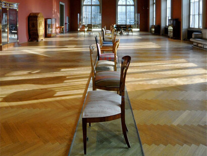 Empire style biedermeie, exhibition view. Courtesy of Museum für angewandte Kunst
