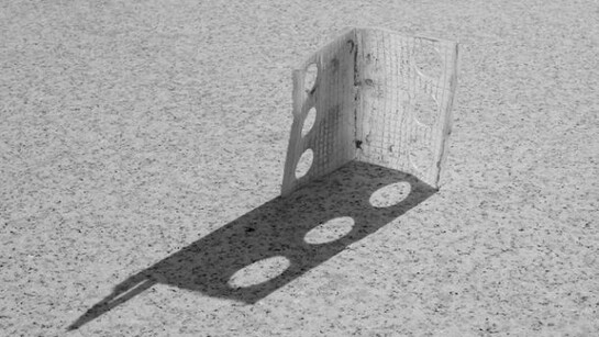 Barney Kulok, Untitled (Corner) 2012, gelatin silver print, 20 x 27 1/2 inches, 21 x 28 1/2 inches, framed