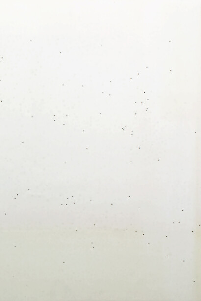 Shanta Rao, Sans titre, 2015, linoléum et enfoncements sur bois, 140 x 110 cm © Courtesy de l'artiste et Galerie Nathalie Obadia Paris / Bruxelles