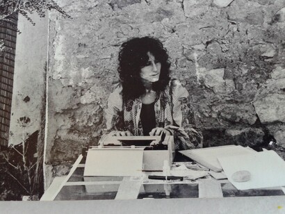 Susana Gross trabajando en Ibiza en 1980