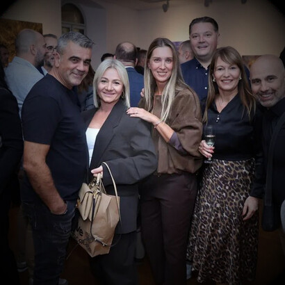 Installation view presenting Alberto Di Fabio’s first solo exhibition in Croatia. Courtesy of the artist