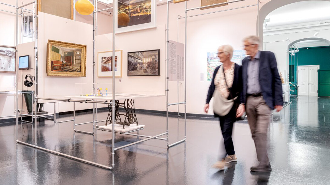 A view of Linz. A focus on the city, exhibition view. Courtesy of Nordico Stadtmuseum