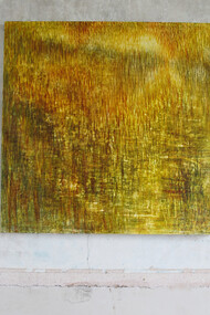 Shadowed waters III, 120x120 cm