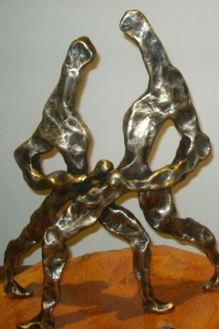 Bronzo a cera persa, 40 x 30 x 30 cm