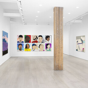 Brian Alfred, Plus ultra, exhibition view. Courtesy of Miles McEnery Gallery