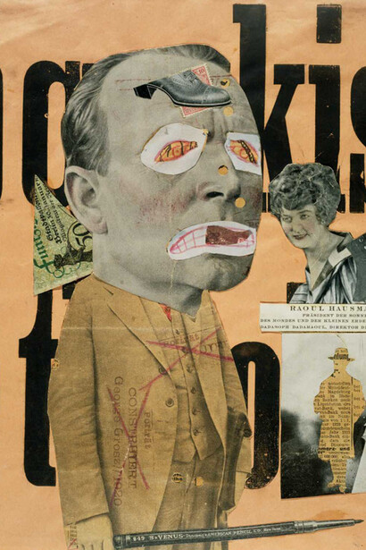 Raoul Hausmann, The Art Critic, 1919 20 — ©Tate, London 2017