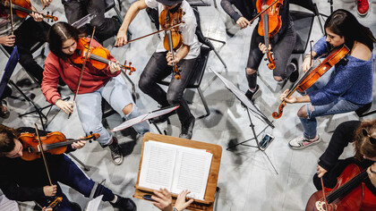 They couldn’t stop the music, ph. El Sistema Greece