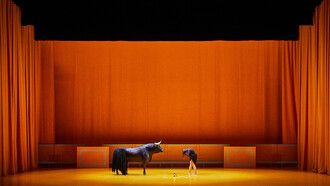 «Liebestod (El olor a sangre no se me quita de los ojos–Juan Belmonte)», Angélica Liddell, 2021. Fotografía: Christophe Raynaud de Lage, Festival d'Avignon