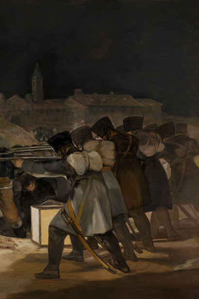 Francisco Goya, El tres de mayo de 1808 (detalle), 1814