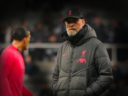 Jürgen Klopp. Est-ce la dernière saison de l’allemand sur le banc liverpuldien ? Anfield va-t-il perdre son héros ? © Icon Sport