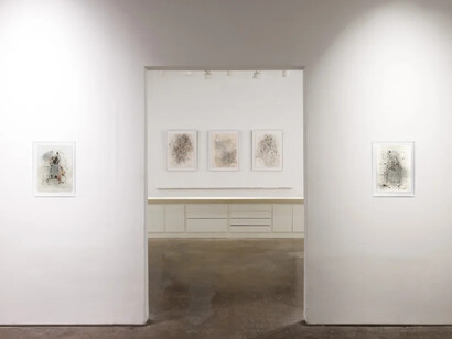 Various artists, Invisible forces, exhibition view. Courtesy of Johnson Lowe Gallery