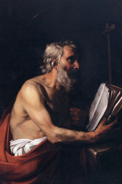 Bartolomeo Manfredi, Saint Jerome. Courtesy of Robilant + Voena