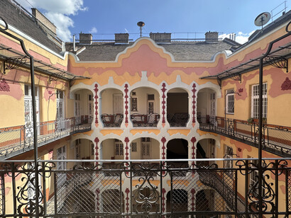 Szenes House, 46 Thököly Street, Budapest, Hungary – a landmark of Budapest's Art Nouveau and historic architecture