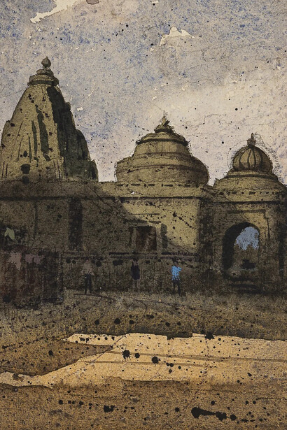 Harshwardhan Devtale, Untitled (detail). Courtesy of Dhoomimal Gallery