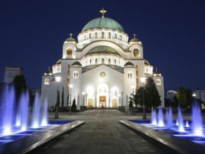 La chiesa di Santa Sofia a Belgrado
