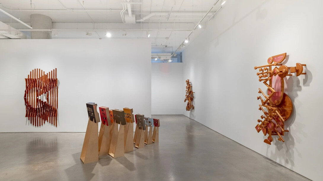 Marco A. Castillo, From the circle to the star, exhibition view. Courtesy of ​​Nara Roesler Gallery