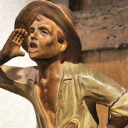 El arte de la pesca, Exhibition view. Courtesy of Museo Unicaja de Artes y Costumbres Populares