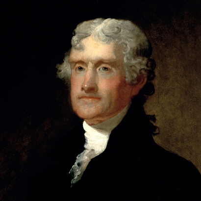 Gilbert Stuart, Retrato de Thomas Jefferson