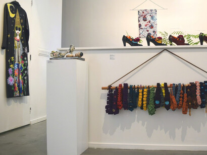 The Art of Fashion, Exhibition view. Courtesy of Fountain House Gallery