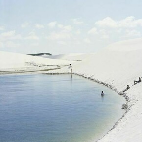Massimo Vitali, Lençois Laguna do Peixe, 2013