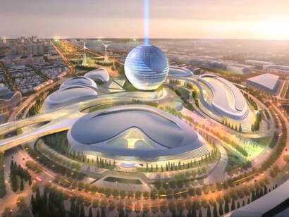 Astana, Kazakhstan, rendering dell'Expo 2017