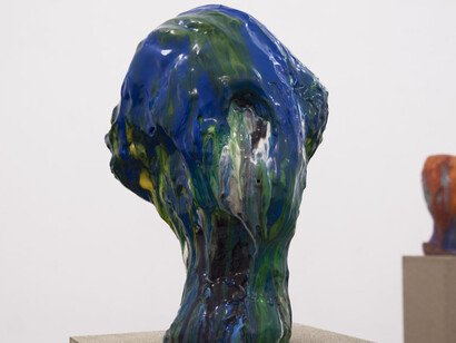 Alis/Filliol, Alieno, 2012 plastilina, truciolare / 143x22x22 cm