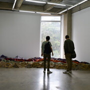 María José Chica, Sustrato, vista de exhibición. Cortesía de Espacio El Dorado