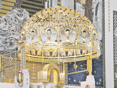 Kirche am Steinhof, also known as the Church of St. Leopold, is a Roman Catholic chapel located at the Otto Wagner Hospital in the Steinhof area of Vienna, Austria