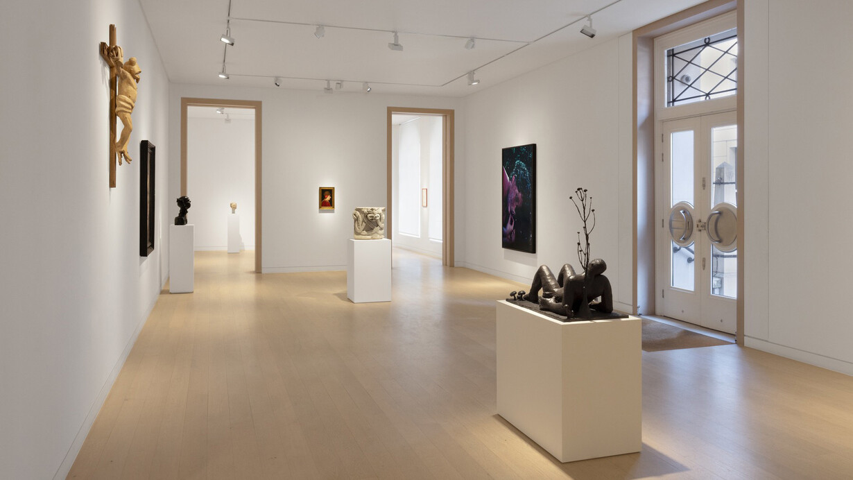 On ugliness. Medieval and contemporary, exhibition view. Courtesy of Skarstedt Gallery