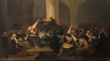 Francisco de Goya; Auto de fe de la Inquisición