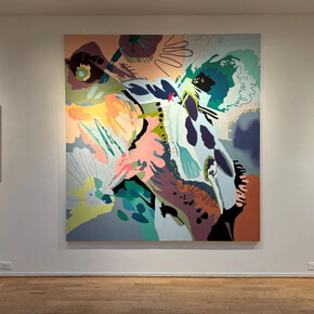 Yumiko Glover, Evanescent echoes, exhibition view. Courtesy of Launch Gallery