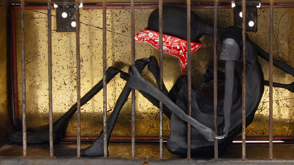 Candice Tripp, The beast (detail). Courtesy of Liminal Gallery 