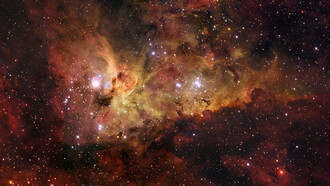 La nebulosa de la Quilla, también llamada nebulosa de Carina, nebulosa de Eta Carinae o NGC 3372